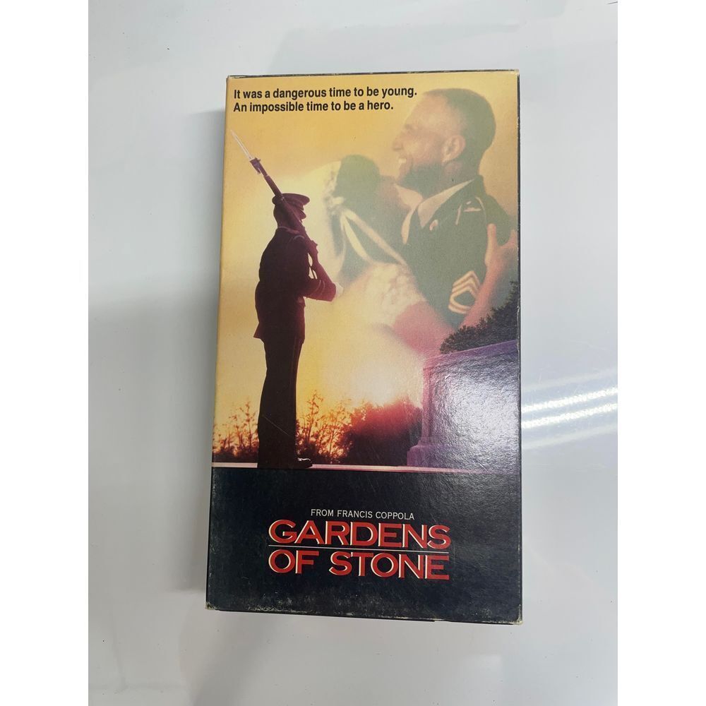 Gardens of Stone VHS Movie Drama‎ James Caan Anjelica Huston 1987
